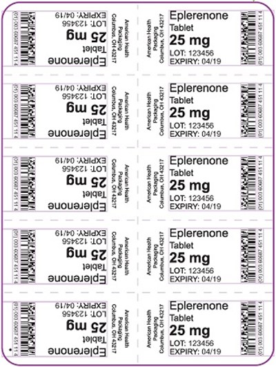 25 mg Eplerenone Tablet Blister (25 mg Eplerenone Tablet Blister)